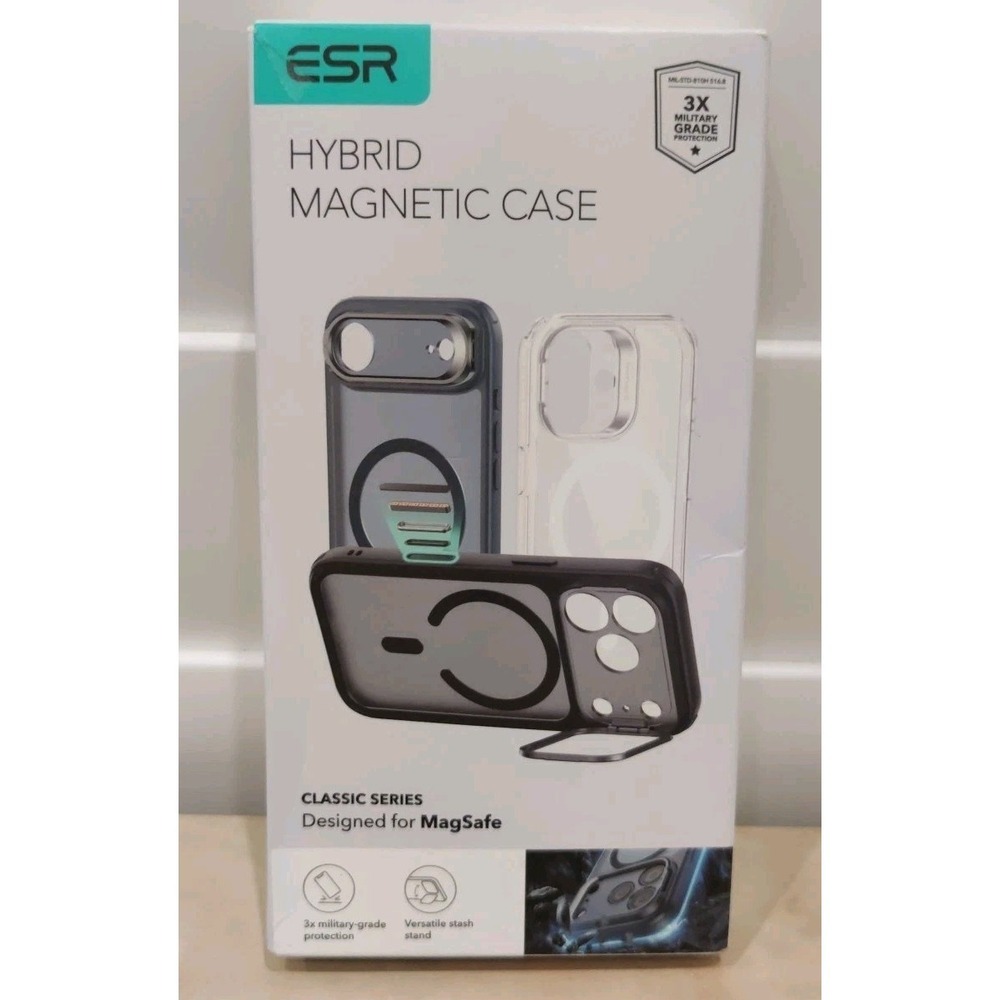 ESR for iPhone 17‎ Pro Case with Stash Stand, Camera Control Cover Compatible